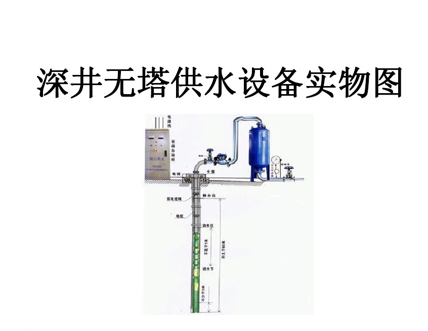 咸阳兴平市井泵无塔式供水设备